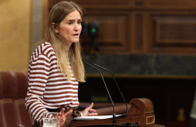 ep la vicepresidenta tercera y ministra para la transicion ecologica sara aagesen interviene durante 20250514130804