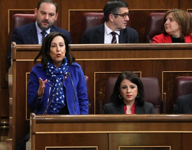 Margarita Robles en la sesión de control al Gobierno en el Congreso | EUROPA PRESS ep margarita roblesla sesioncontrolgobiernocongreso 20180208192303