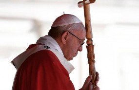 ep papa francisco durantecelebracionuna misasemana santa