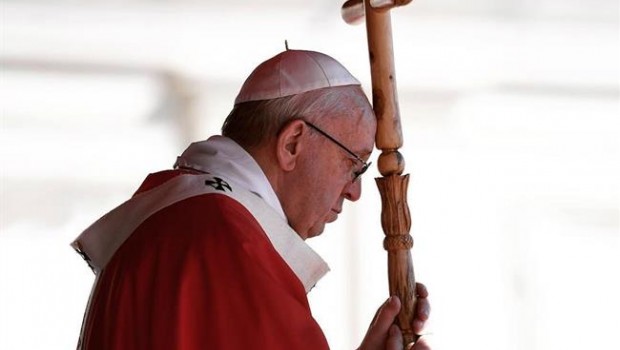 ep papa francisco durantecelebracionuna misasemana santa