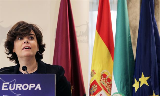 Soraya Sánez de Santamaría | EUROPA PRESS/ ALEX ZEA ep soraya sanezsantamaria
