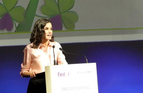 ep su majestad la reina durante su intervencion en el acto oficial del dia mundial de las