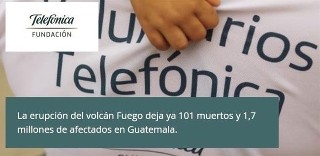 ep voluntarios telefonica lanzacampana mundial ayudaguatemalaayudarlo