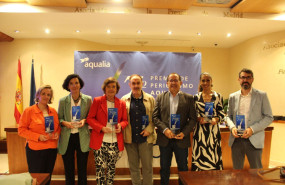 los finalistas de la 7 edicin del premio de periodismo aqualia