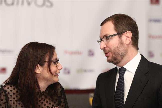 Andrea Levy y Javier Maroto en los Desayunos de Europa Press | EUROPA PRESS ep andrea levyjavier marotolos desayunoseuropa press