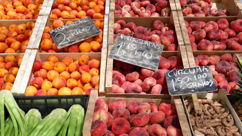 ep archivo cajas de piezas de frutas en un mercado de la comunidad de madrid a 12 de junio de 2024 ep archivo cajas de piezas de frutas en un mercado de la comunidad de madrid a 12 de junio de 2024