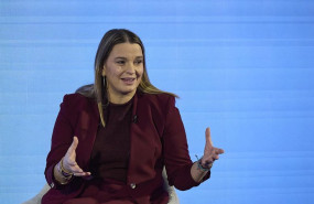 ep archivo   la presidenta de las islas baleares marga prohens durante el congreso espana 360 en el