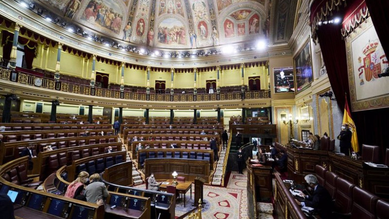 Archivo - Vista general de una sesión plenaria en el Congreso | A. Pérez Meca - Europa Press - Archivo ep archivo vista general de una sesion plenaria en el congreso