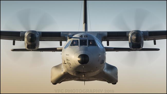 Avión C295 ala 35 ejercito del aire maniobra vuelo | EJÉRCITO DEL AIRE - Archivo ep avion c295 ala 35 ejercitoaire maniobra vuelo