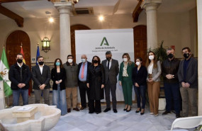 ep crespo c junto a autoridades y representantes del sector oleicola