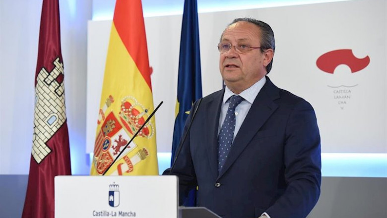 El consejero de Hacienda, Juan Alfonso Ruiz Molina. | JCCM ep el consejero de hacienda juan alfonso ruiz molina