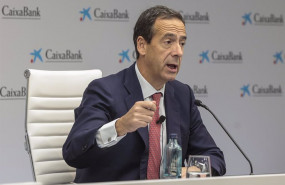 ep el consejero delegado de caixabank gonzalo gortazar en la presentacion de los resultados de los