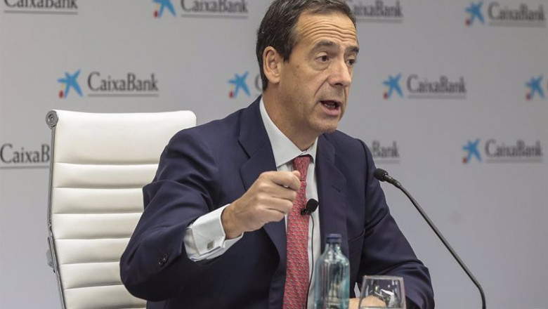 El consejero delegado de CaixaBank, Gonzalo Gortázar, en la presentación de los resultados de los nueve primeros meses de 2021, en el edificio de CaixaBank, a 29 de octubre de 2021, en Valencia, Comunidad Valenciana, (España). | Rober Solsona - Europa Press ep el consejero delegado de caixabank gonzalo gortazar en la presentacion de los resultados de los