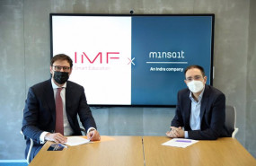 ep el consejero delegado de imf smart education conrado briceno y el director de tecnologias