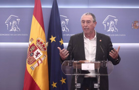 ep el diputado de compromis en el congreso joan baldovi interviene en una rueda de prensa en el