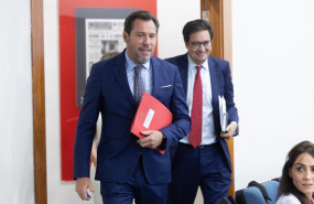 ep el ministro de transportes y movilidad sostenible oscar puente i y el ministro de transformacion
