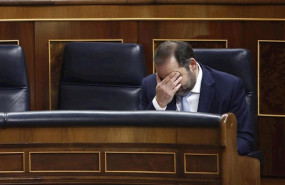 ep el ministro jose luis abalos en el banco azul del gobierno en el congreso