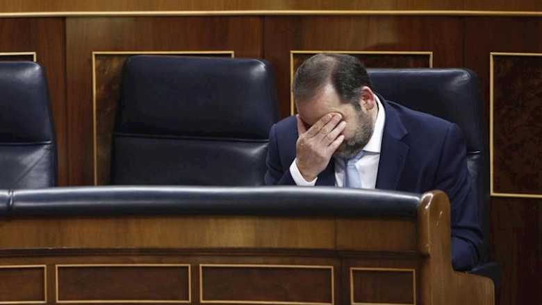 El ministro José Luis Abálos en el banco azul del Gobierno en el Congreso | Eduardo Parra - Europa Press - Archivo ep el ministro jose luis abalos en el banco azul del gobierno en el congreso