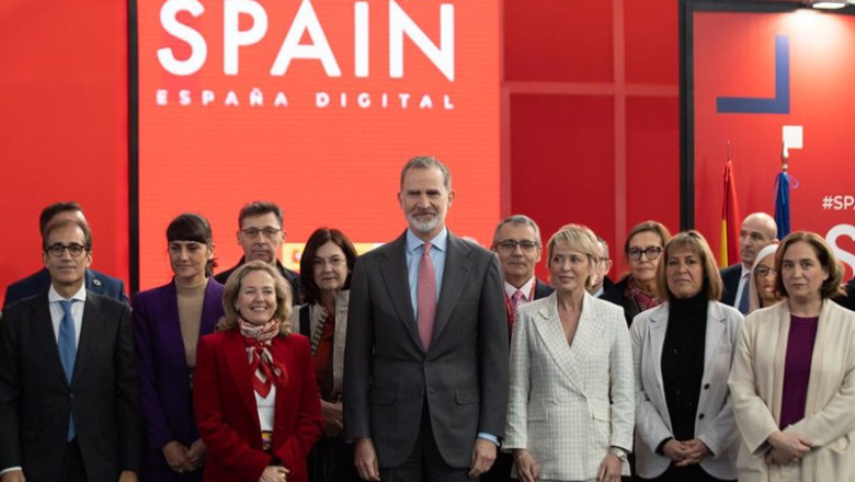 ep el presidente de fira de barcelona pau relat 1i la vicepresidenta primera del gobierno y ministra ep el presidente de fira de barcelona pau relat 1i la vicepresidenta primera del gobierno y ministra