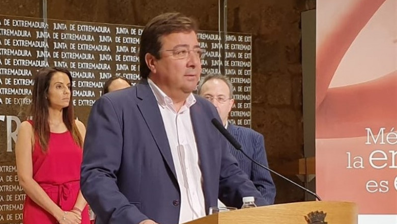 El presidente de la Junta, Guillermo Fernández Vara, en una foto de archivo | JUNTA ep el presidente de la junta guillermo fernandez vara en una foto de archivo