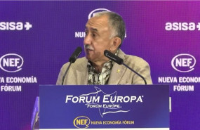 ep el secretario general de ugt pepe alvarez en un desayuno de nueva economia forum