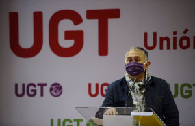 ep el secretario general de ugt pepe alvarez interviene en una rueda de prensa tras una reunion en