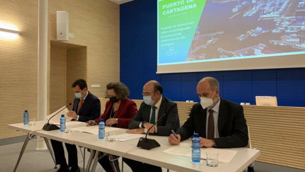 ep enagas repsol y la autoridad portuaria de cartagena firman un acuerdo para un proyecto de