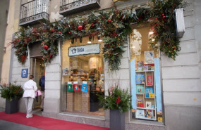 ep escaparate de la tienda troa a 22 de noviembre de 2024 en madrid espana