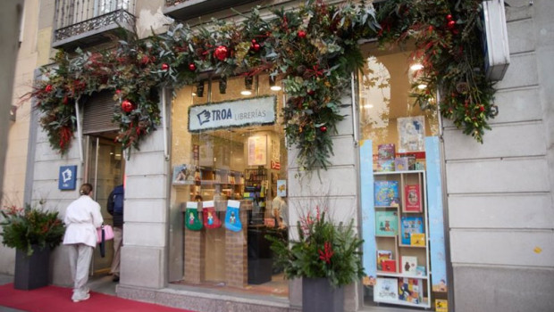 ep escaparate de la tienda troa a 22 de noviembre de 2024 en madrid espana