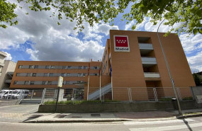 ep fachada de la residencia usera domusvi denunciada por el sindicato progresa ante inspeccion de