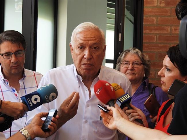 García-Margallo atiende a la prensa en Soria 26/6/2018 | EUROPA PRESS ep garcia-margallo atiendela prensasoria 2662018