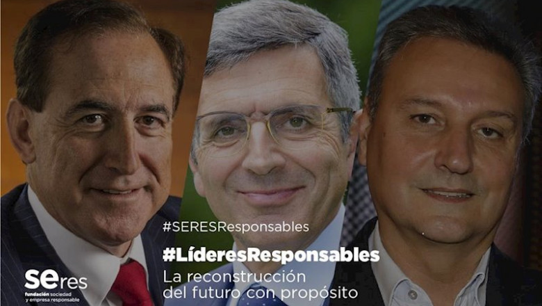 Huertas (Mapfre) y Alonso (Ford) en la tercera sesión de #LíderesResponsables de SERES | SERES ep huertas mapfre y alonso ford en la tercera sesion de lideresresponsables de seres