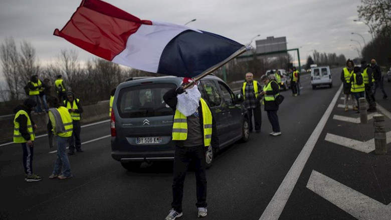Imágenes de las concentraciones en Toulouse en el quinto sábado de protestas de los chalecos amarillos en Francia | Miguel Osés / Europa Press - Archivo ep imagenes de las concentraciones en toulouse en el quinto sabado de protestas de los chalecos