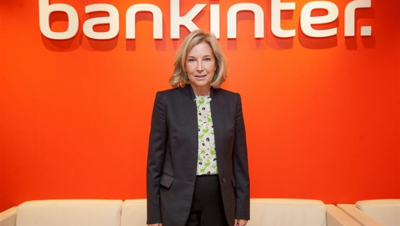 La consejera delegada de Bankinter, María Dolores Dancausa, durante la presentación de resultados del primer trimestre de 2019. | BANKINTER - Archivo ep la consejera delegadabankinter maria dolores dancausa durantepresentacionresultadosprimer trimestre2019