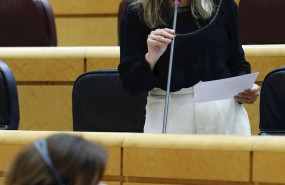 ep la ministra de trabajo yolanda diaz interviene este martes en la sesion de control al gobierno en