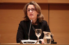 ep la ministra de transicion ecologica en funciones teresa ribera en rueda de prensa en una foto de
