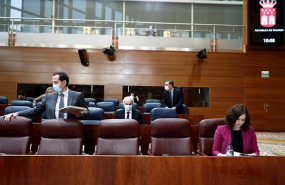 ep la presidenta de la comunidad de madrid isabel diaz ayuso d y su vicepresidente ignacio aguado i