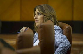 ep la secretaria general de psoe-a susana diaz durante la sesion de control con preguntas al