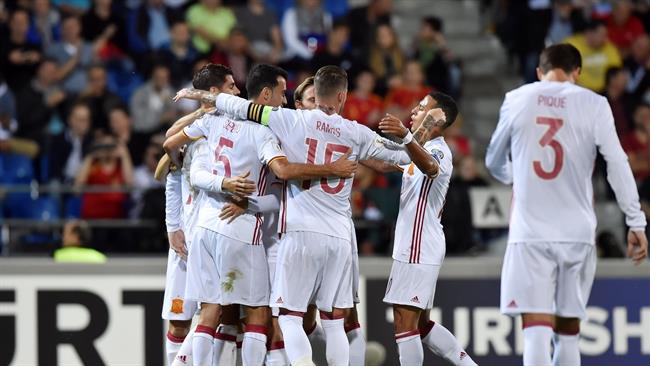 La selección española celebra un gol en Vaduz | FIFA ep la seleccion espanola celebragolvaduz
