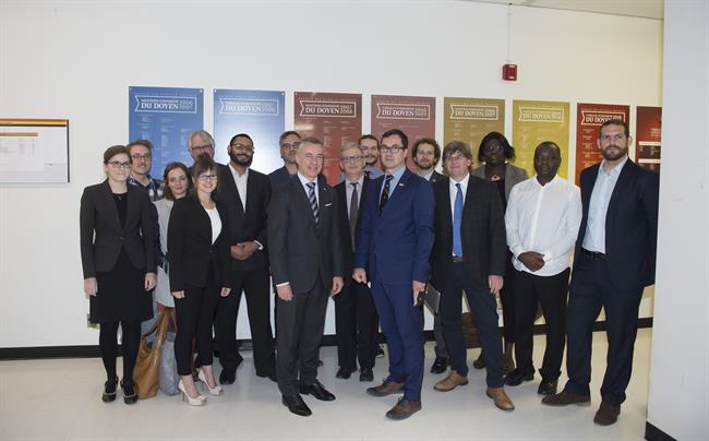 Lehendakari en la Universidad de Laval (Quebec) | GOBIERNO VASCO ep lehendakarila universidadlaval quebec