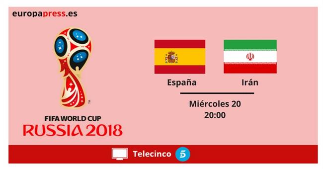 Mundial de Rusia 2018: Horario y dónde ver el España-Irán | EUROPA PRESS ep mundialrusia 2018 horariodonde verespana-iran