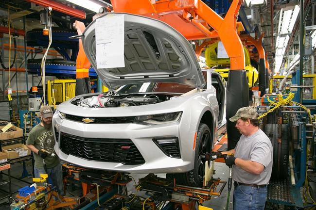 Producción del Chevrolet Camaro en Lansing (EEUU). | GENERAL MOTORS ep produccionchevrolet camarolansing eeuu