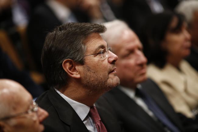 Rafael Catalá en la toma de posesión de los nuevos magistrados del TC | EUROPA PRESS ep rafael catala entomaposesionlos nuevos magistradostc