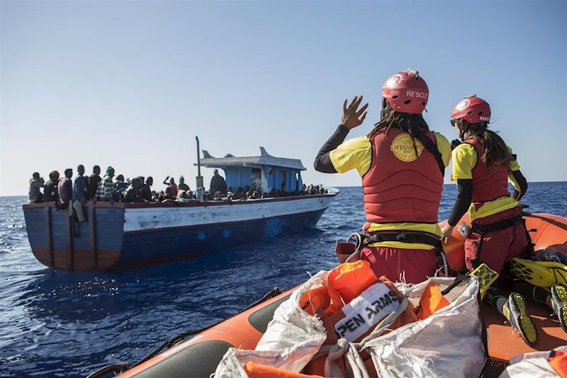 ep rescate de migrantes en el mediterraneo por proactiva