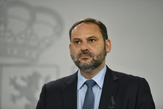 Rueda de prensa del ministro de Fomento, José Luis Ábalos | ÓSCAR DEL POZO/EUROPA PRESS ep ruedaprensaministrofomento jose luis abalos
