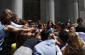ep soraya saenzsantamaria atiendelos medios frentecongreso