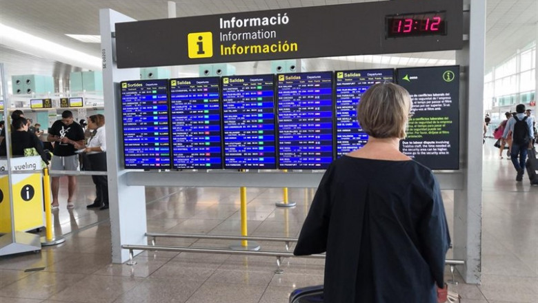 Usuaria en la T1 del Aeropuerto de Barcelona | EUROPA PRESS ep usuariala t1aeropuertobarcelona