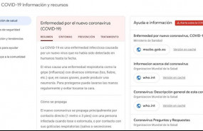 ep web de google sobre el covid-19
