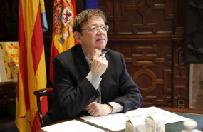 ep ximo puig durante la reunion con los departamentos de salud