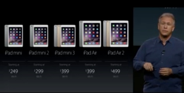 precios ipad keynote